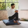 Lotuscrafts jastuk za meditaciju 15 cm kurkuma 5webp