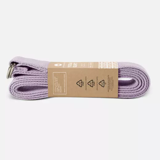 Lotuscrafts remen za jogu lavander fog 2