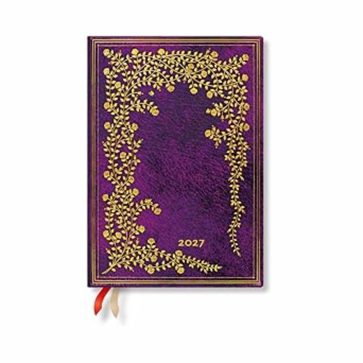 Paperblanks planer tjedni midi 2027 12,5 x 18 new york rose