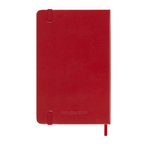 Moleskine tjedni planer 9 x 14 tu scarlet red 6