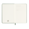 Moleskine tjedni planer 9 x 14 tu myrtle green 1