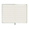 Moleskine tjedni planer 9 x 14 tu myrtle green 3