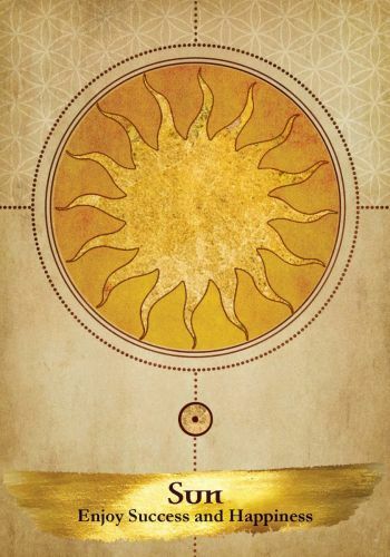 Angels and Ancestors Oracle Cards Sun