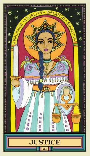 The Wandering Star Tarot Justice