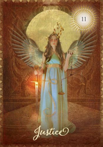 Good Tarot Cards Justice