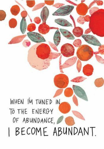 Super Attractor Oracle Cards I Become Abundant