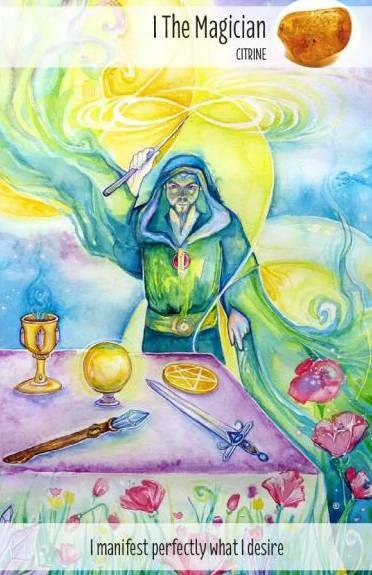 The Crystal Power Tarot Citrine